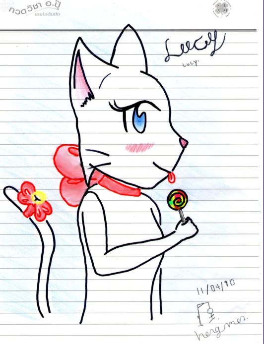 Candybooru image #3292, tagged with Blackwolf_(Artist) Lucy